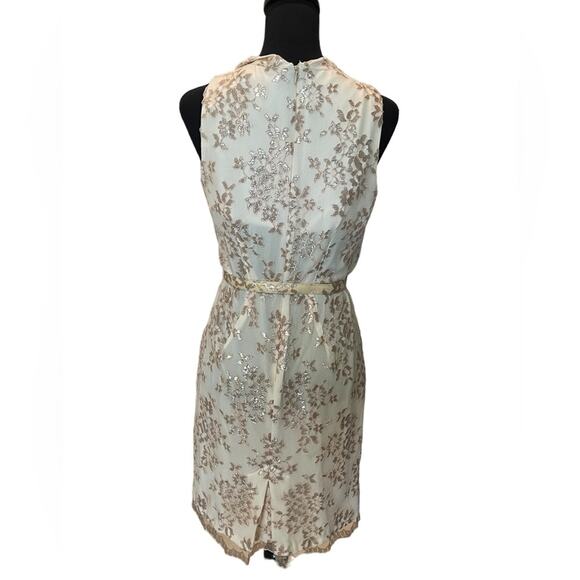 New ~ EVA FRANCO x ANTHROPOLOGIE ~ Holiday Cowl Neck Sheath Dress 2 - Picture 3 of 10